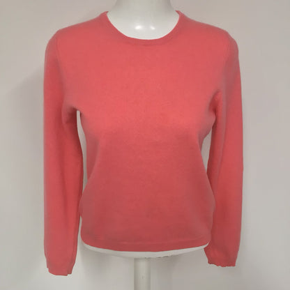 Isle EWM Pink Jumper 100% Cashmere Size M