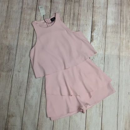 BNWT River Island Pink Sleeveless Playsuit Size 10