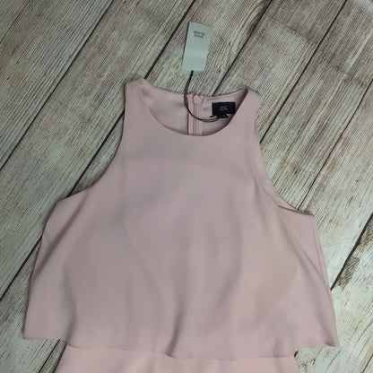 BNWT River Island Pink Sleeveless Playsuit Size 10