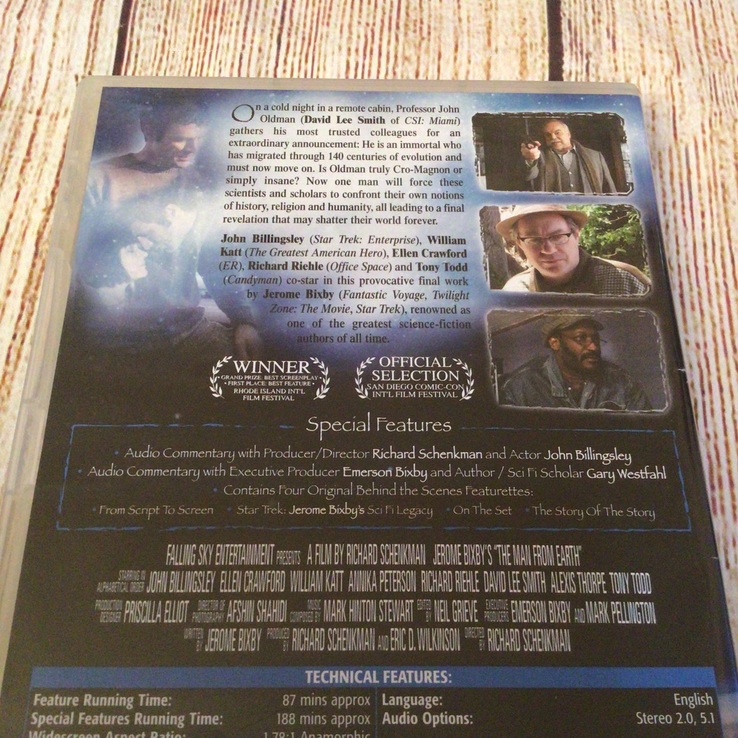 Jerome Bixby’s Man From Earth (2007) 5060020626890