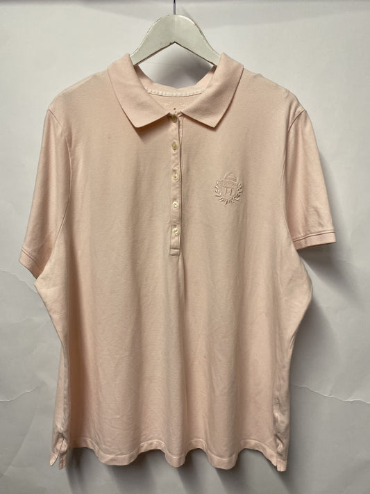 Tommy Hilfiger Pink Polo Top 3XL
