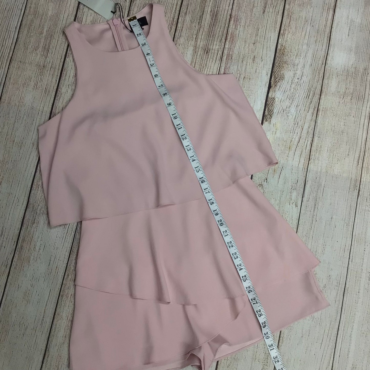 BNWT River Island Pink Sleeveless Playsuit Size 10