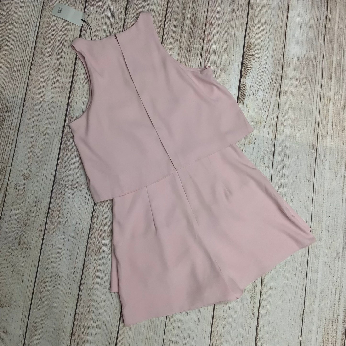 BNWT River Island Pink Sleeveless Playsuit Size 10