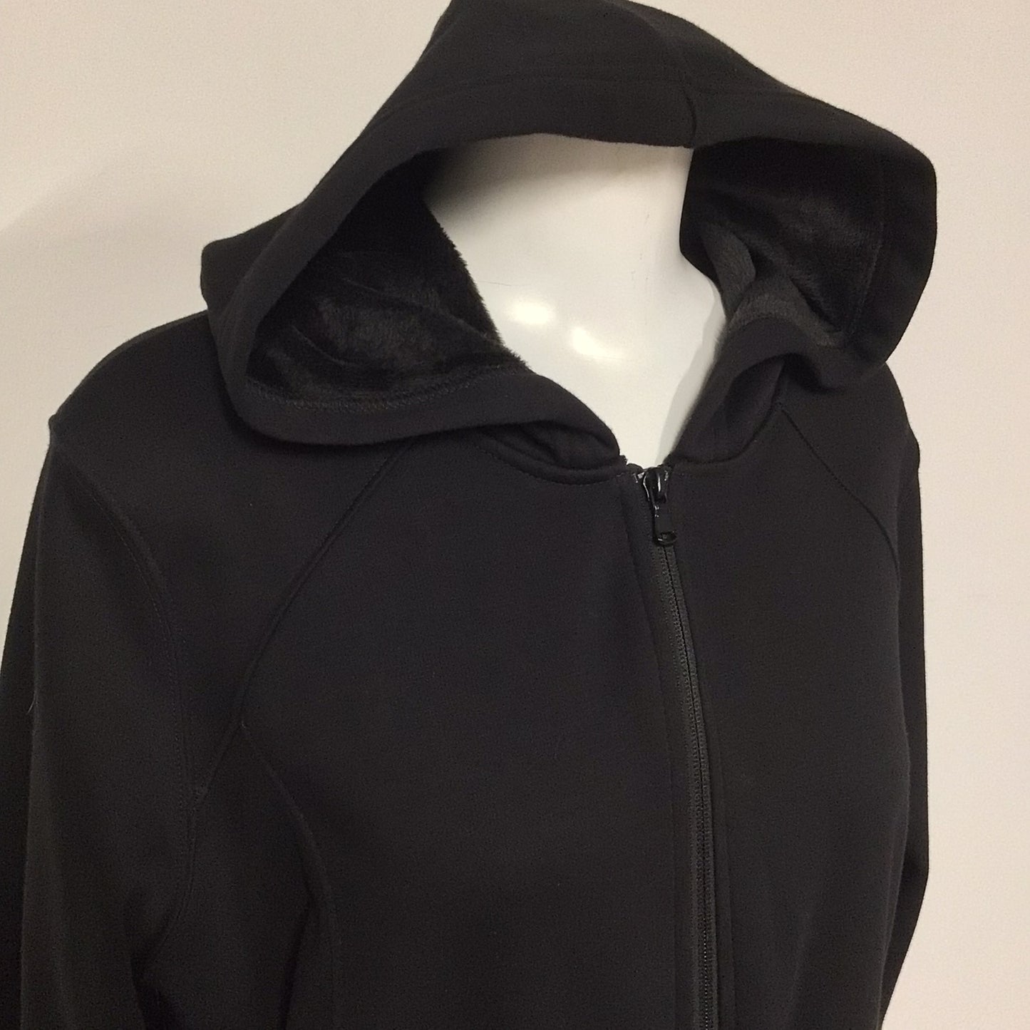 BNWT M&S Collection Black Fitness Full Zip Hoody Size 18