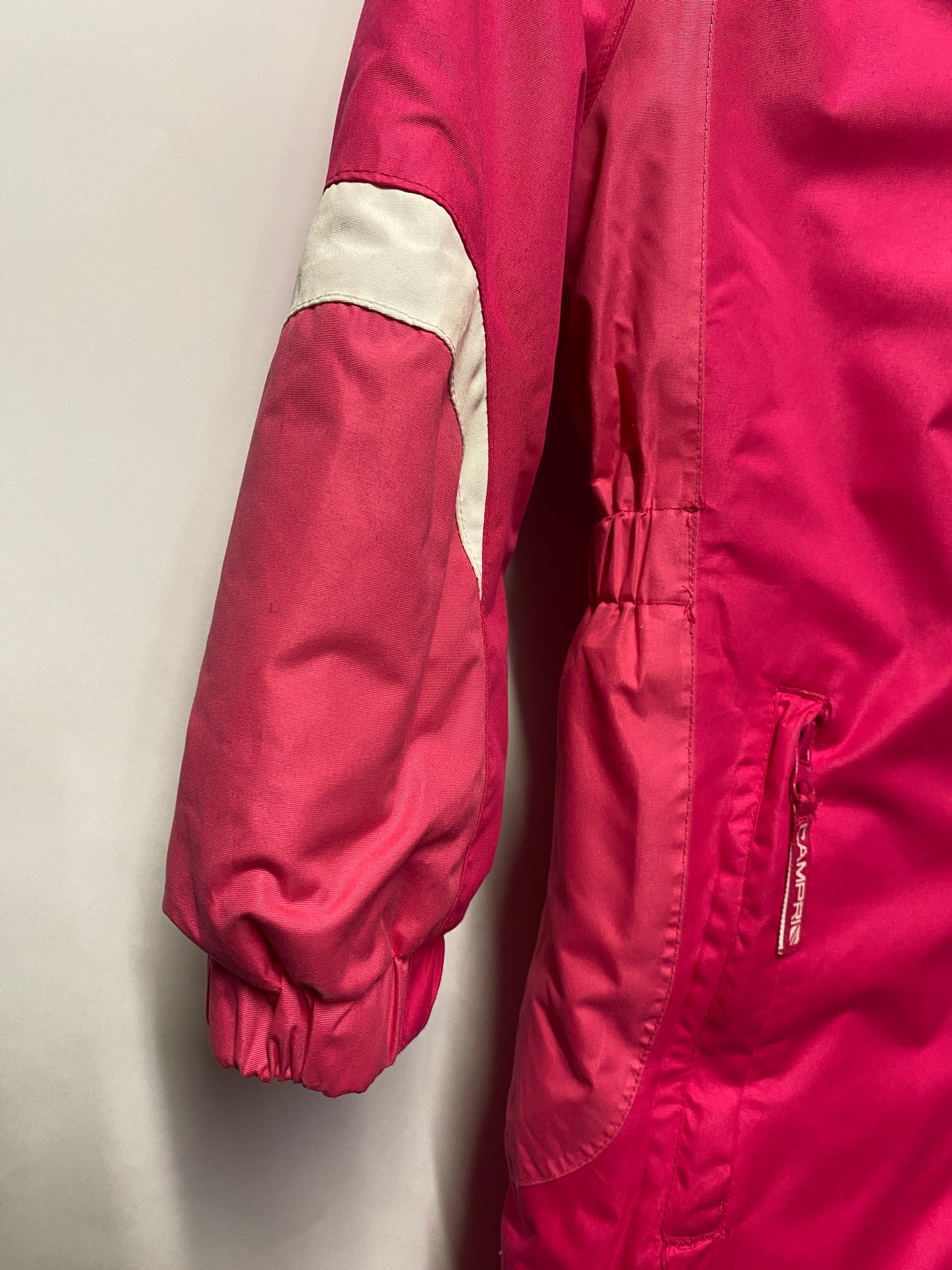 Campri Pink Hooded Ski Suit Age 5-6