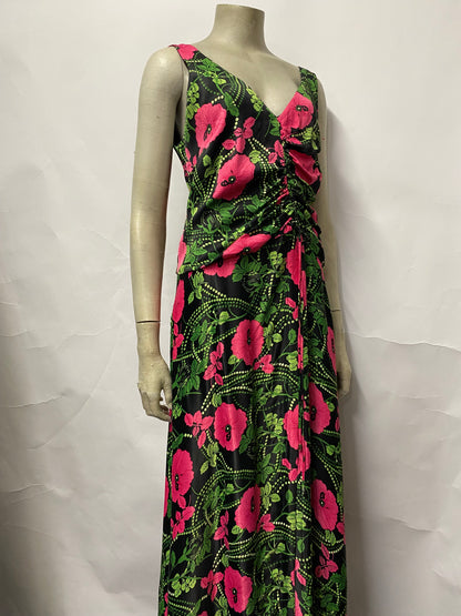 Maeve Multicoloured Floral Print Dress 8