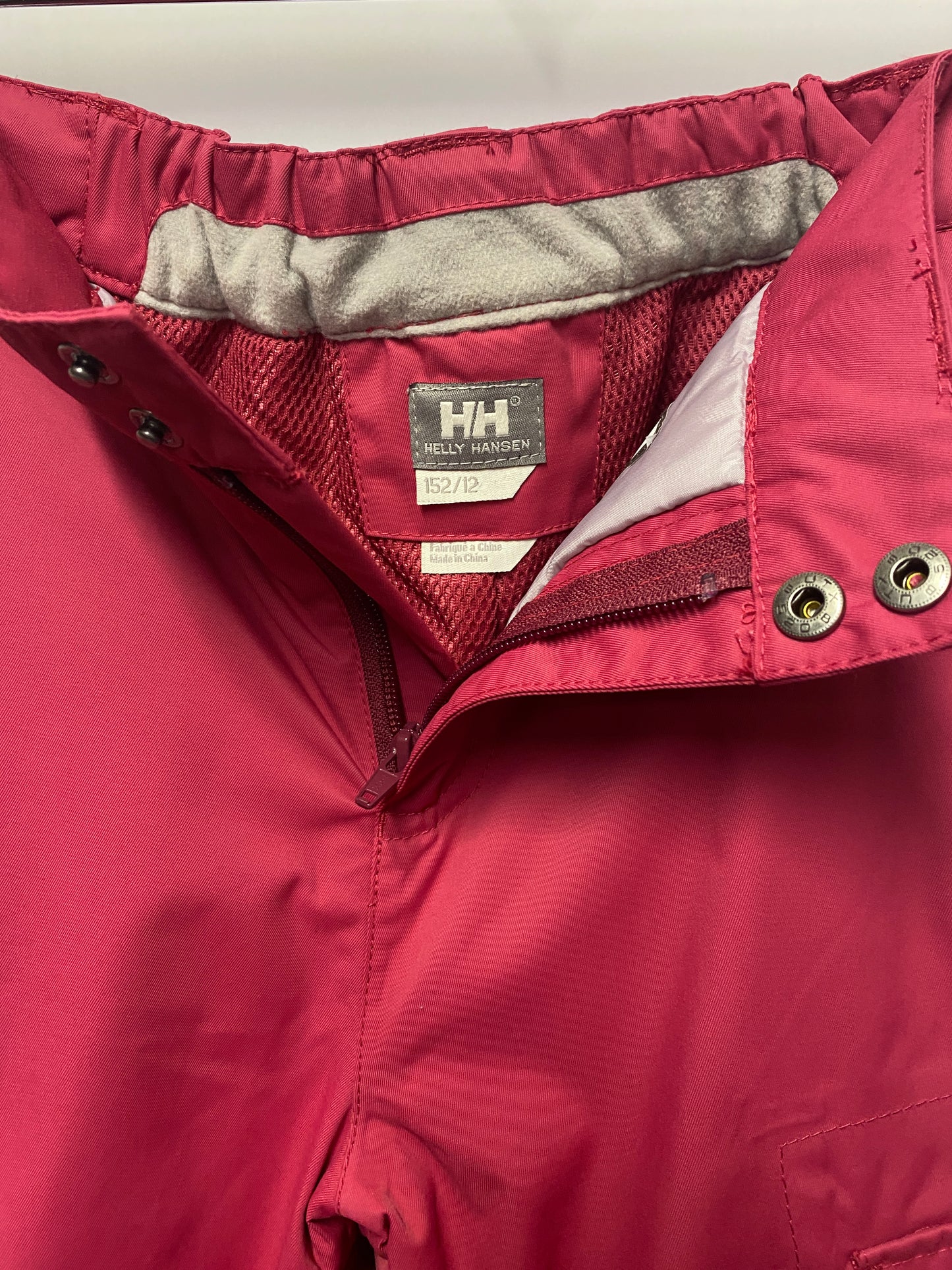 Helly Hansen Pink Insulated Waterproof Salopettes Age 12
