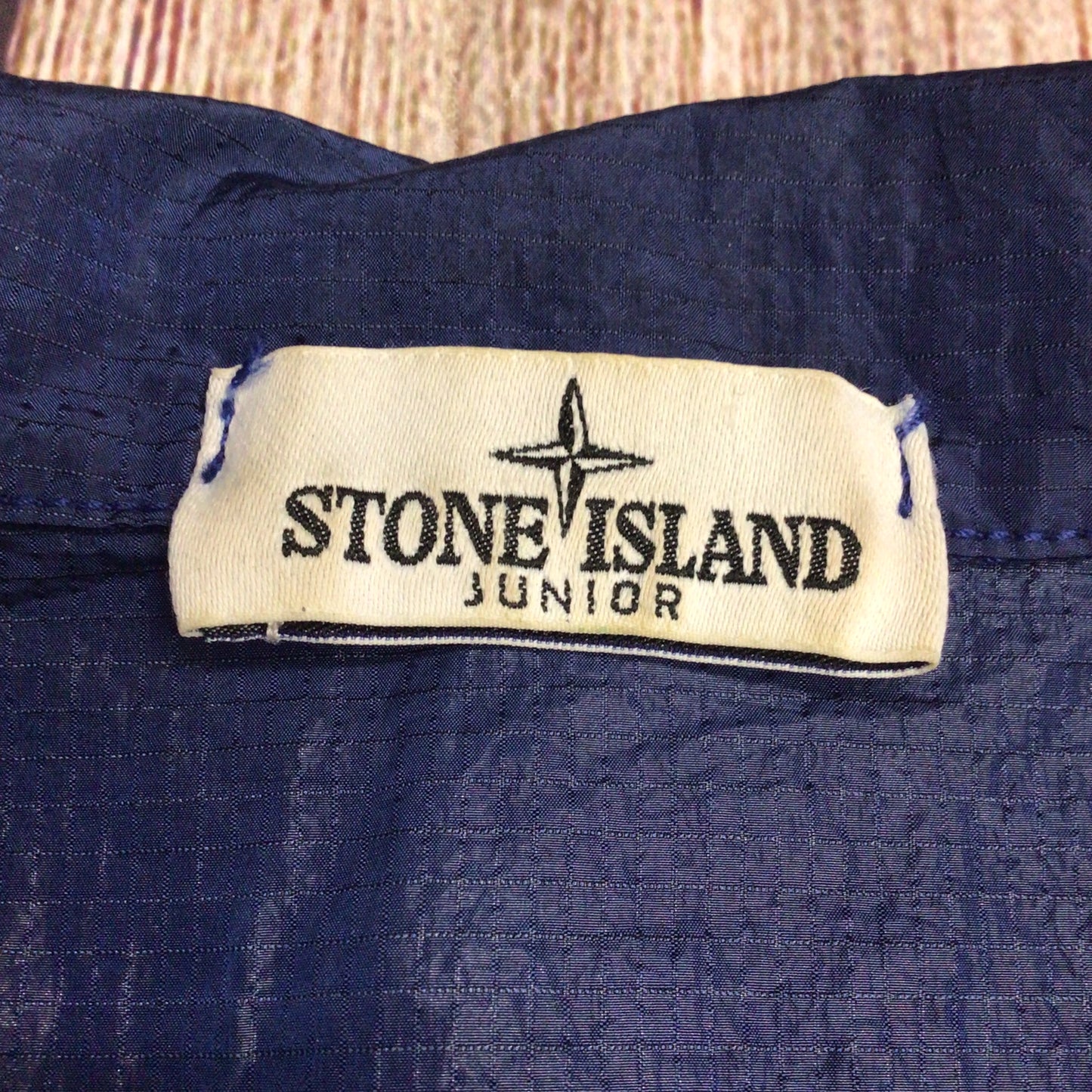 Stone Island Junior Dark Blue Full Zip Overshirt Jacket Size 14 yrs