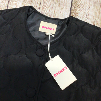 BNWT Omnes Black Addie Puffa Quilted Jacket Size M (12-14)