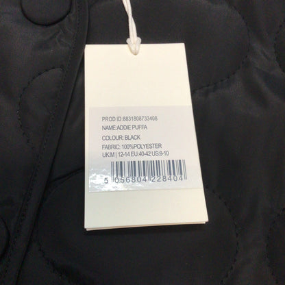 BNWT Omnes Black Addie Puffa Quilted Jacket Size M (12-14)