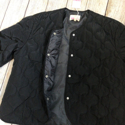 BNWT Omnes Black Addie Puffa Quilted Jacket Size M (12-14)