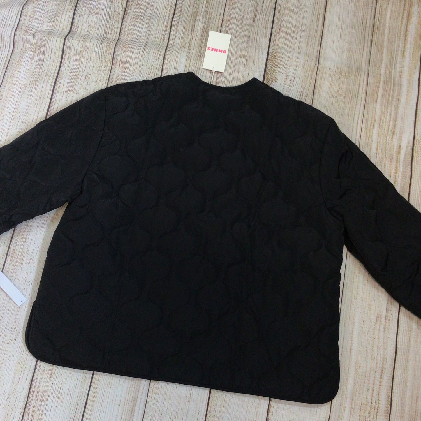 BNWT Omnes Black Addie Puffa Quilted Jacket Size M (12-14)