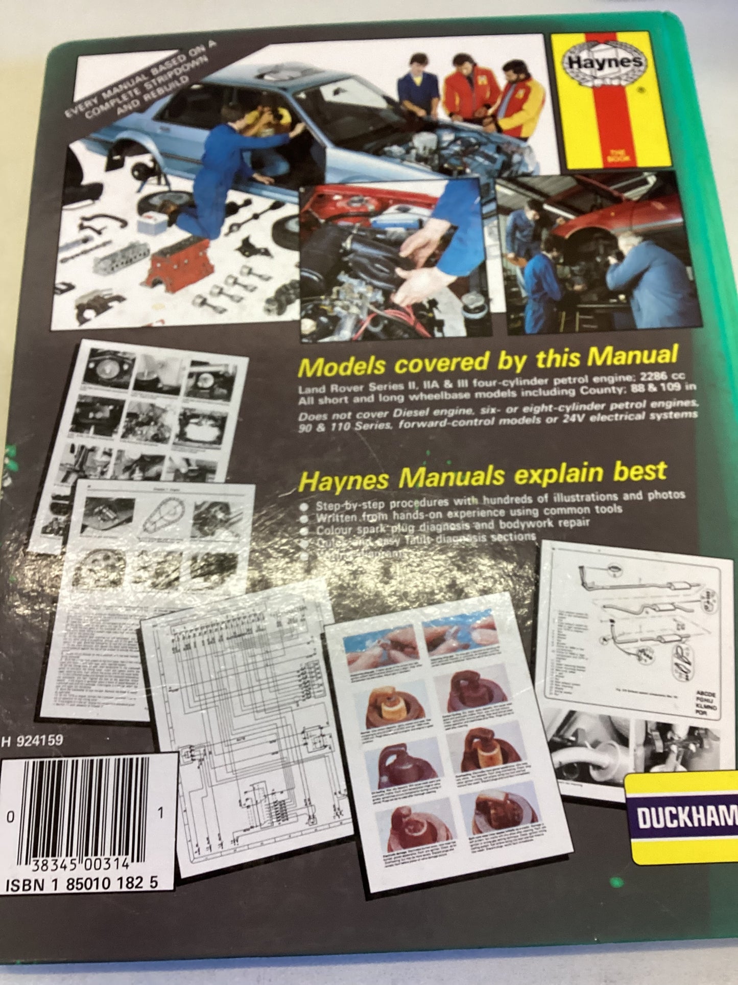 Land Rover Series 11, 11A & 111 Owners Workshop Manual