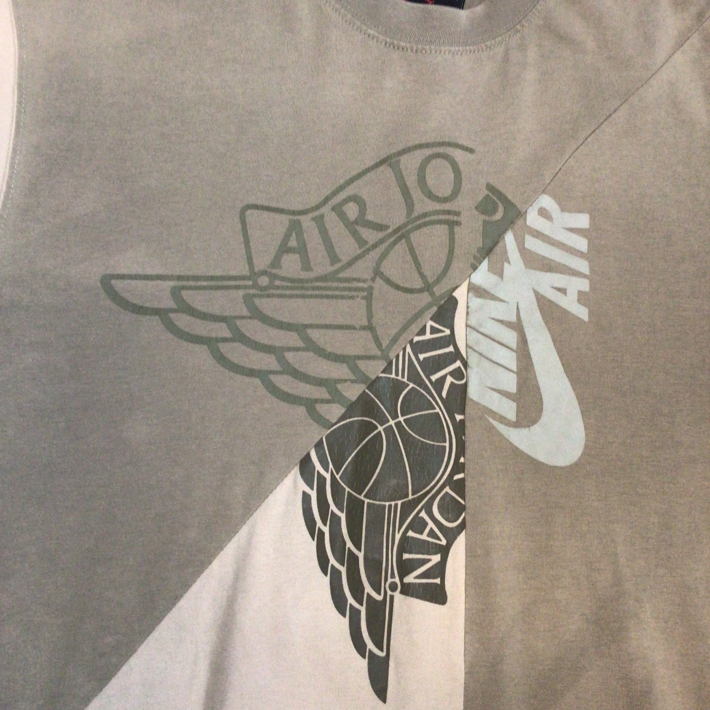 Nike Air Jordan x Cactus Jack Brown TShirt Top Size L