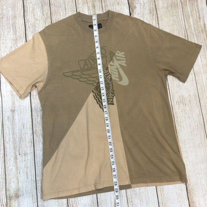 Nike Air Jordan x Cactus Jack Brown TShirt Top Size L