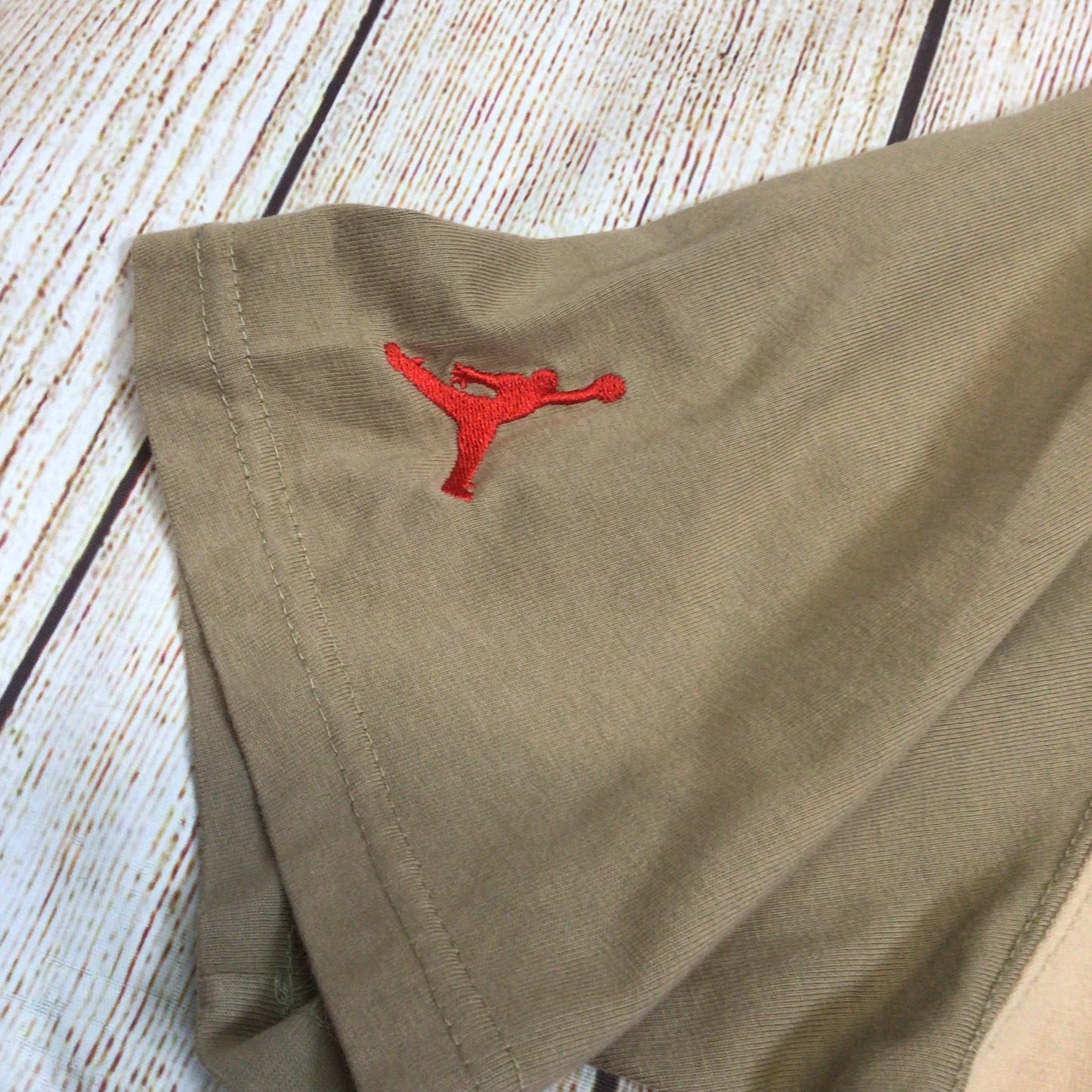 Nike Air Jordan x Cactus Jack Brown TShirt Top Size L