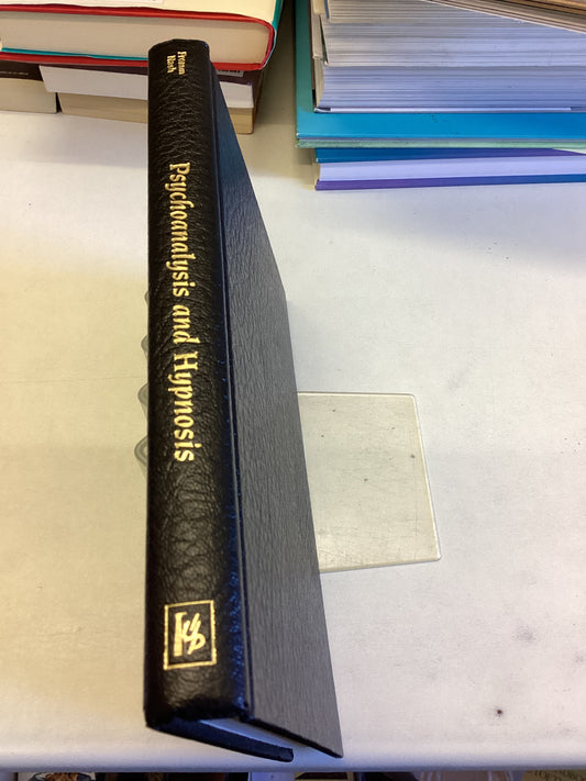 Psychoanalysis and Hypnosis Erika Fromm Michael R Nash