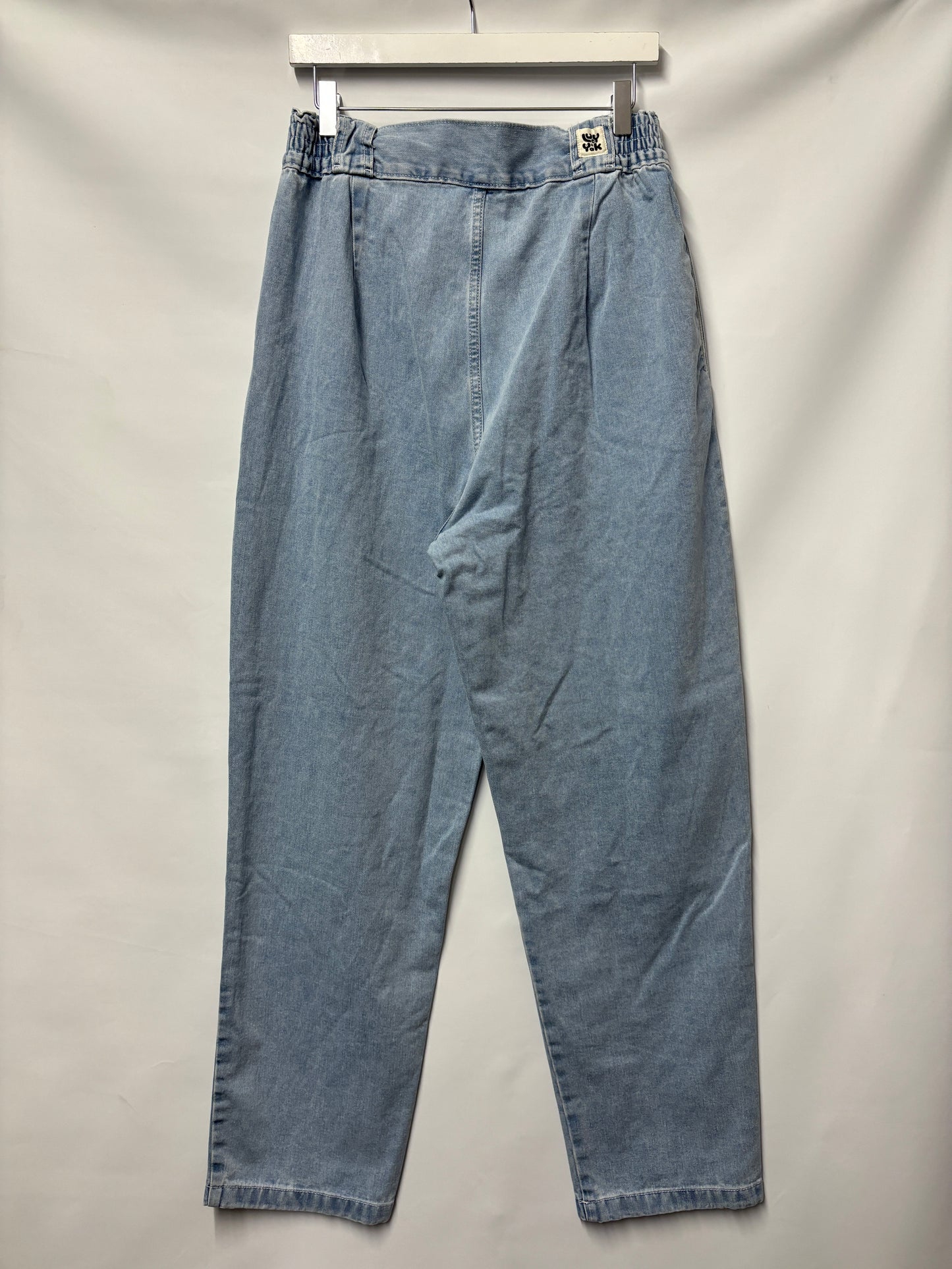 Lucy & Yak - Addison - Tapered Denim Jeans in Light Wash Blue 40R - BNWT