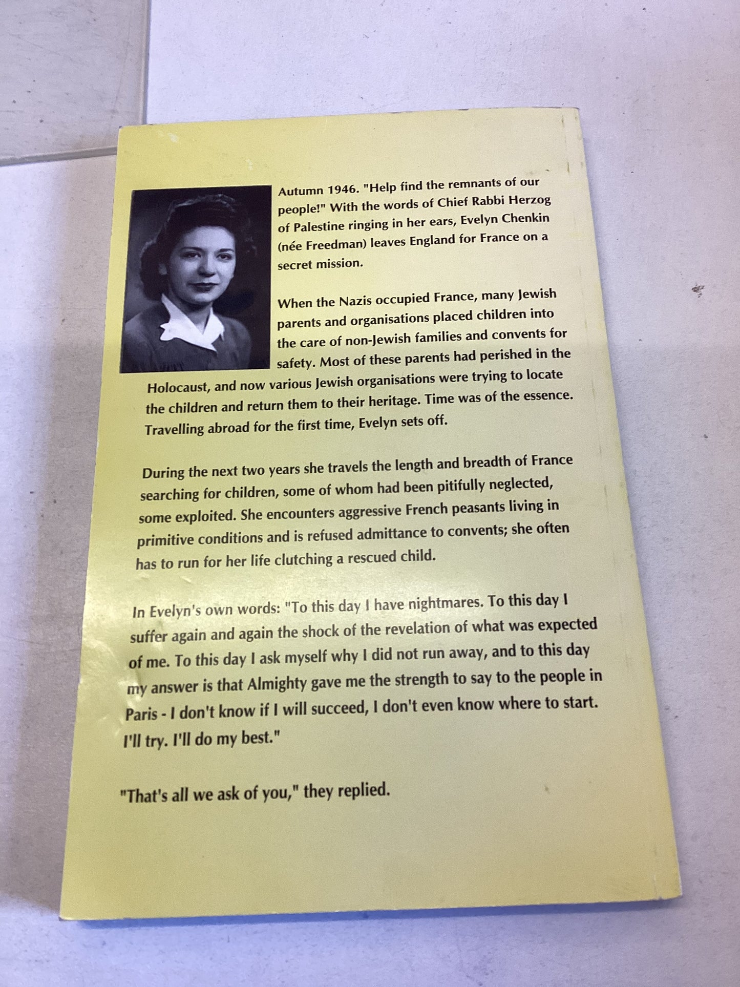 Gathering The Remnants Signed Evelyn Chenkin