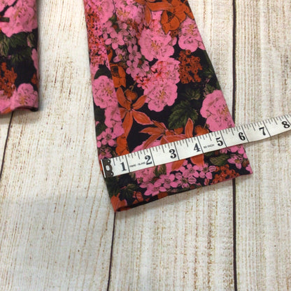 Valentine Gauthier Paris Pink Floral Blazer Jacket Size M