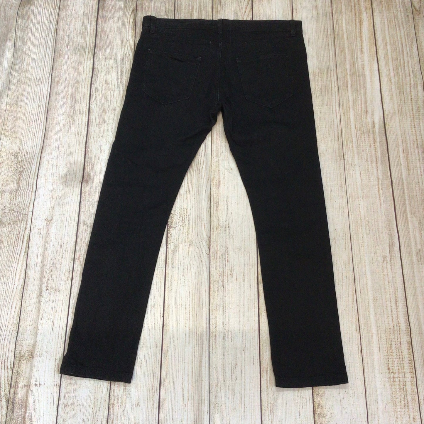 YSL Saint Laurent Paris D02 M/SK-LW Black Jeans Size W36 (approx.)