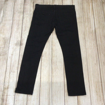 YSL Saint Laurent Paris D02 M/SK-LW Black Jeans Size W36 (approx.)