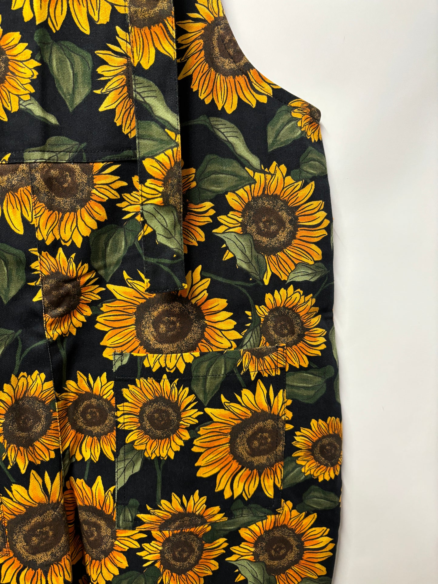 Lucy & Yak - Original - Twill Dungarees in Sunflower Print 12R