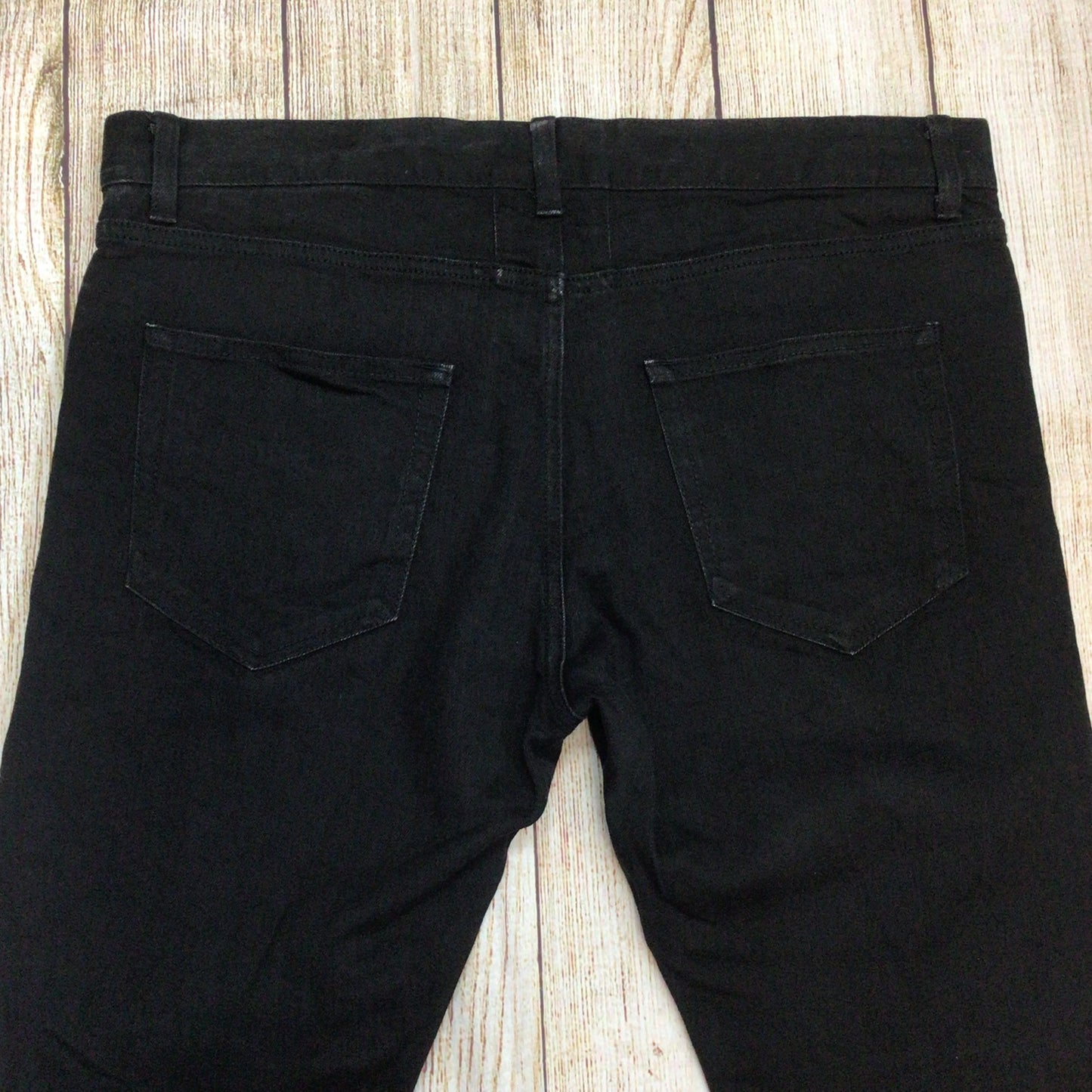 YSL Saint Laurent Paris D02 M/SK-LW Black Jeans Size W36 (approx.)