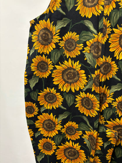 Lucy & Yak - Original - Twill Dungarees in Sunflower Print 12R