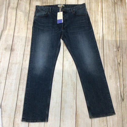 BNWT White Stuff Mid Wash Blue Davis Straight Jeans Size 36S