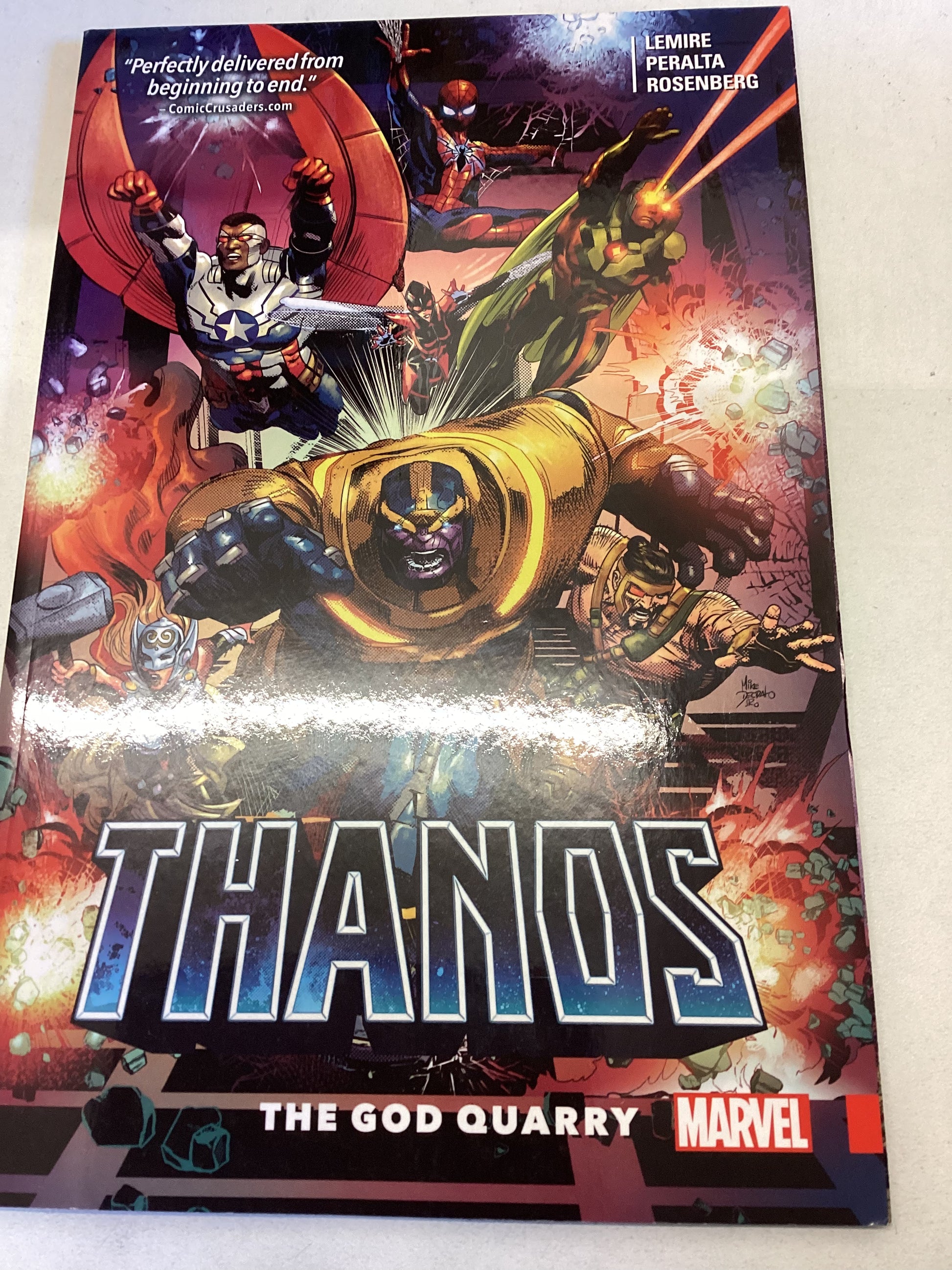 Thanos the God Quarry Marvel Vol 2 Lemire Peralta Rosenberg – Shop for ...