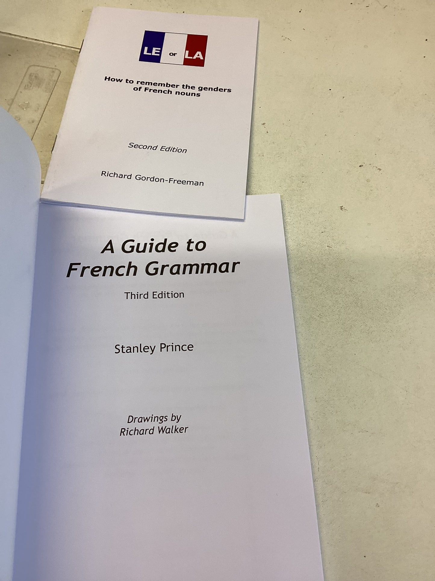 A Guide to French Grammar Third Edition Stanley Prince