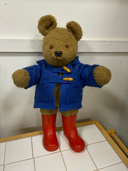 Vintage Paddington Bear Soft Toy 20inches