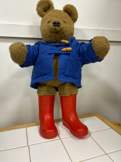 Vintage Paddington Bear Soft Toy 20inches