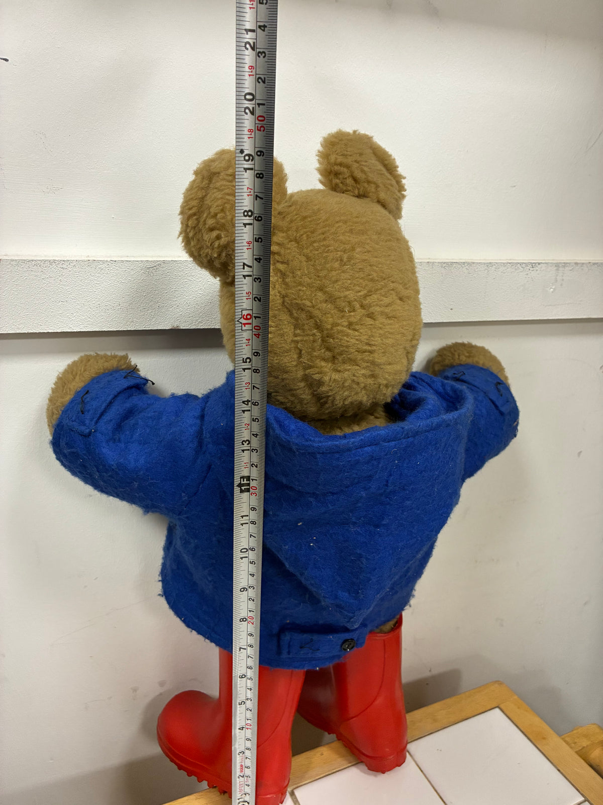 Vintage Paddington Bear Soft Toy 20inches