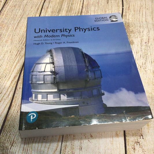 University Physics with Modern Physics (2020) 15th Edition 9781292314730