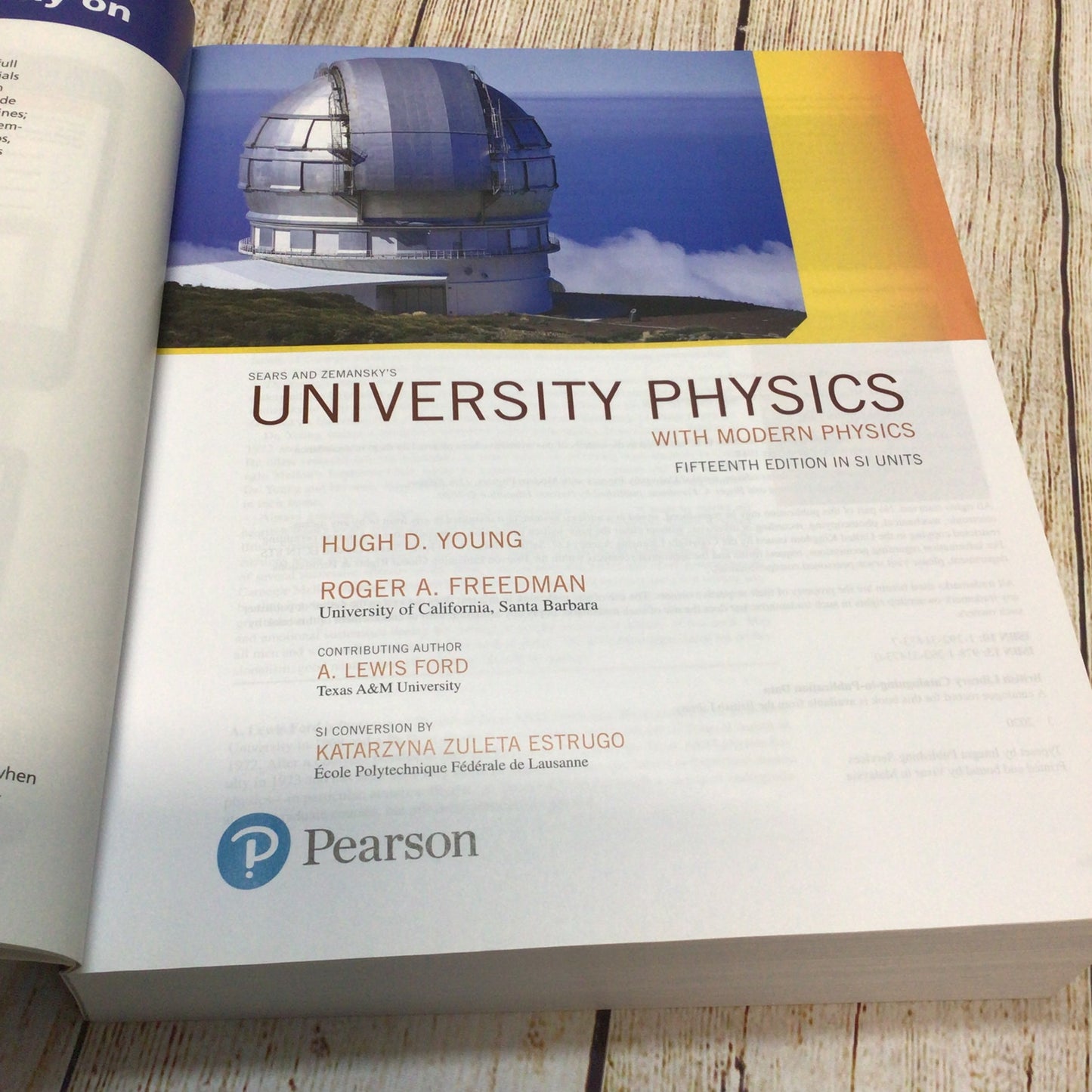 University Physics with Modern Physics (2020) 15th Edition 9781292314730
