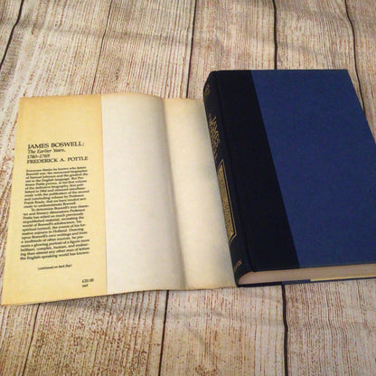 James Boswell: The Earlier Years 1740-1769 by Frederick A. Pottle (1984)