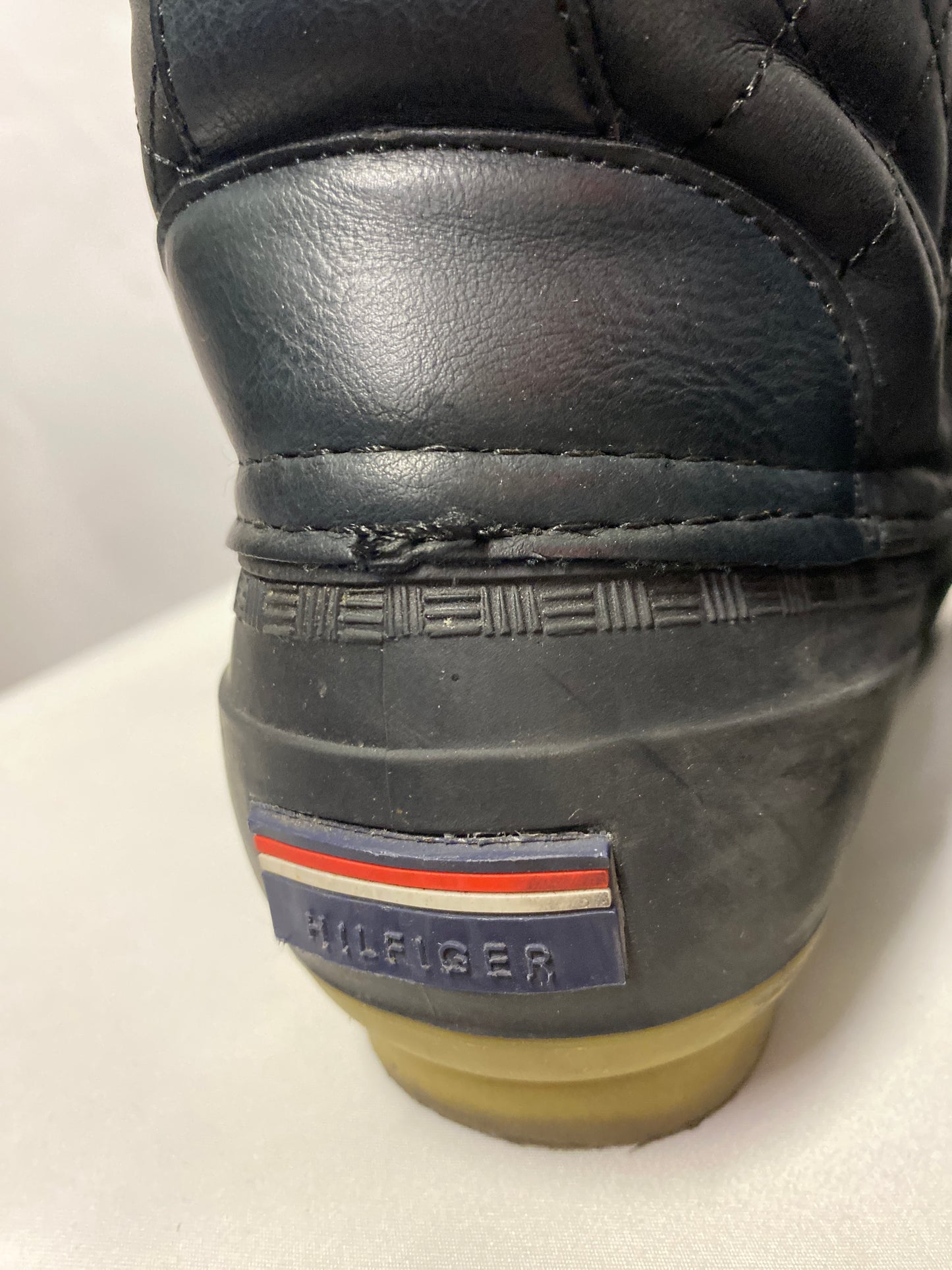 Tommy Hilfiger Navy Duck Boot 8 Regular