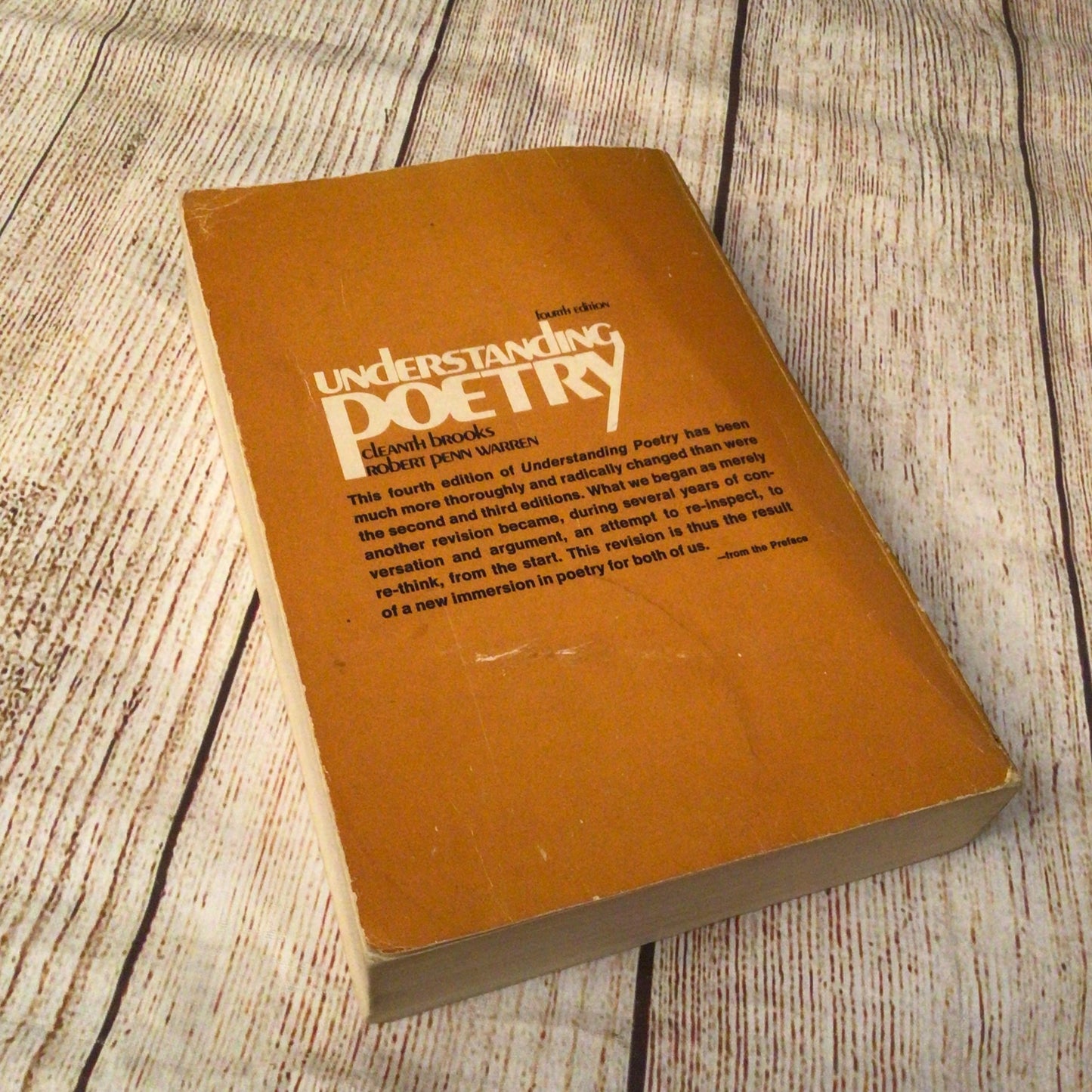 Understanding Poetry 4th Edition by C. Brooks, R.P. Warren (1976) 0030769809