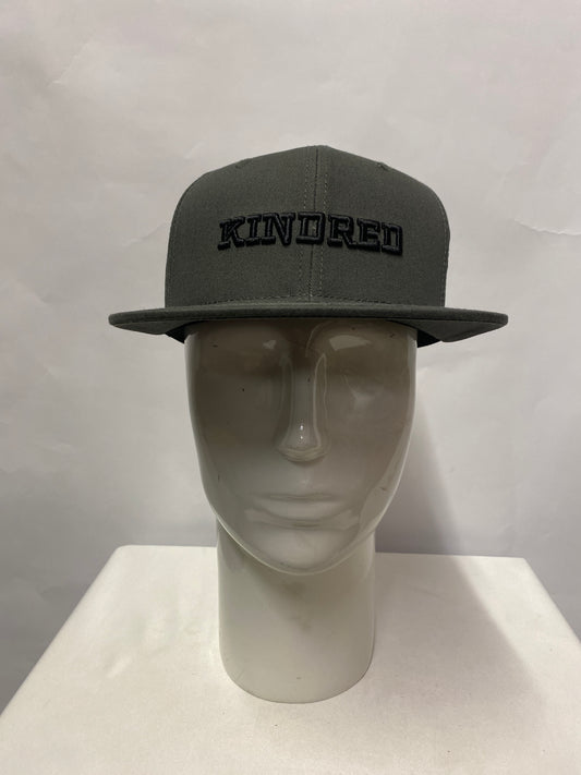 Kindred Grey Cotton Six panel Cap Signed By Mika " The Flying Finn" Hakkinen OSFA