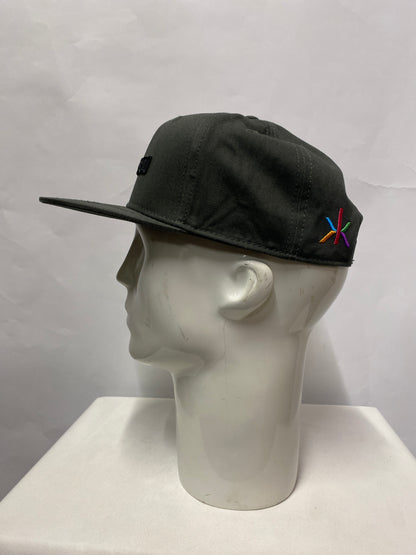 Kindred Grey Cotton Six panel Cap Signed By Mika " The Flying Finn" Hakkinen OSFA