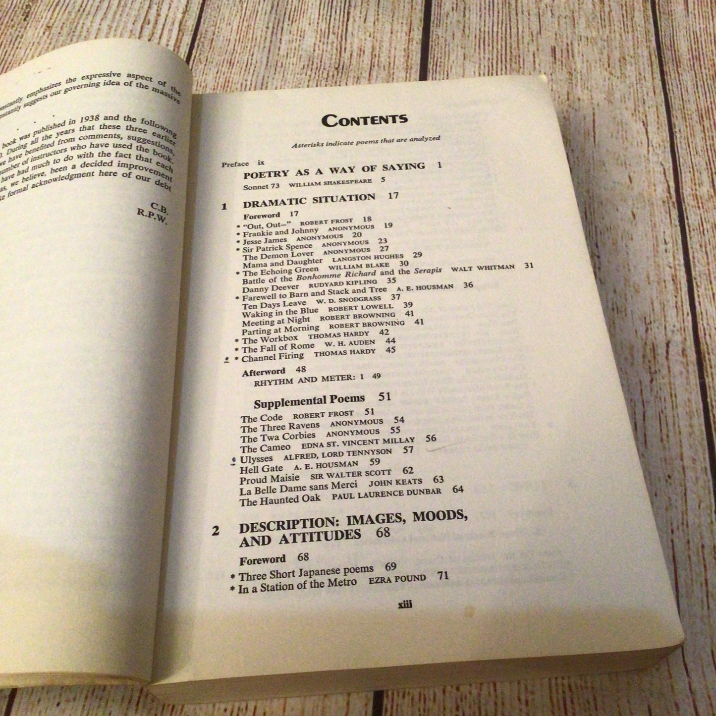 Understanding Poetry 4th Edition by C. Brooks, R.P. Warren (1976) 0030769809