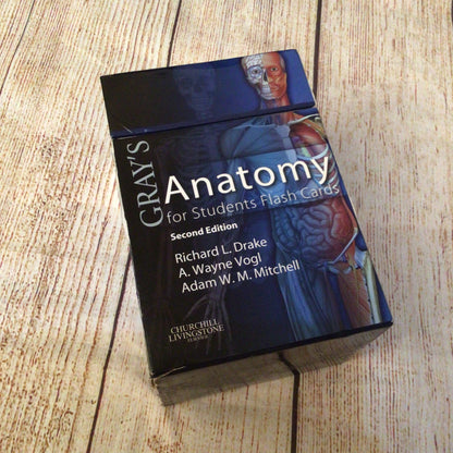 Gray’s Anatomy for Students Flash Cards, 2nd Edition, 9780702031724