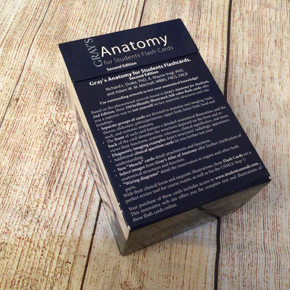 Gray’s Anatomy for Students Flash Cards, 2nd Edition, 9780702031724