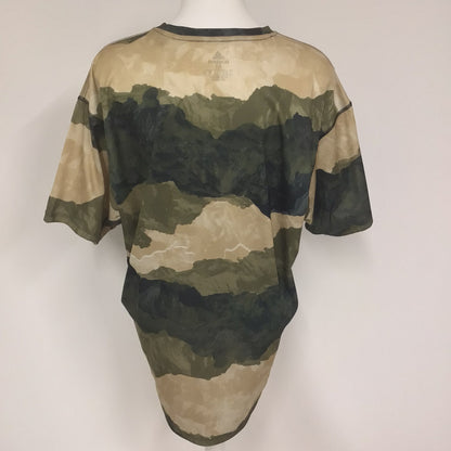 Adidas Prime Green Aeroready Camouflage Print Training Top Size M v2