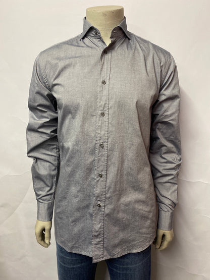 Lagerfeld Grey Cotton Shirt 38/96