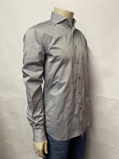 Lagerfeld Grey Cotton Shirt 38/96