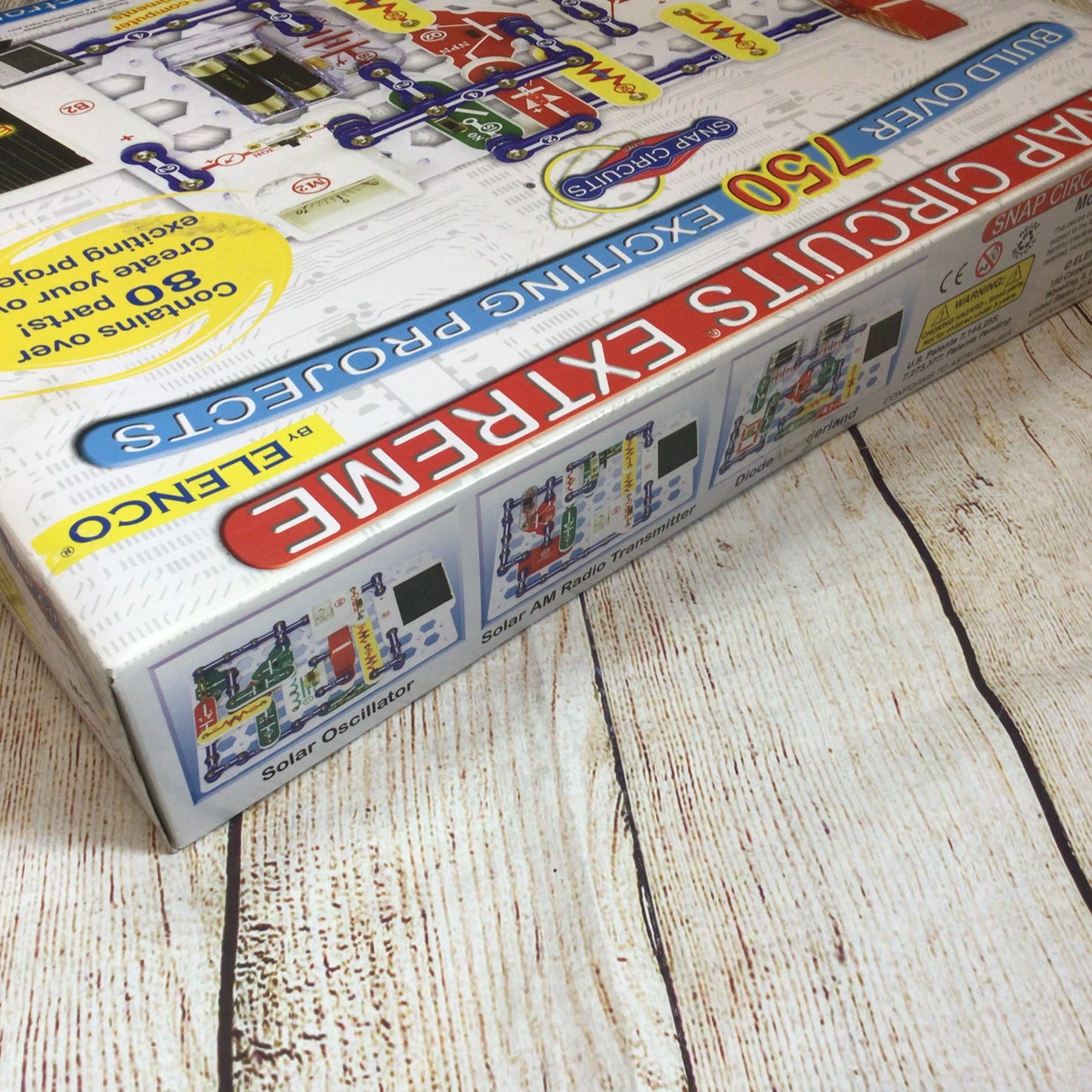 Elenco Snap Circuits Extreme 750, Model SC-750, 756619002958 (batteries incl)