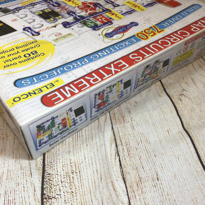 Elenco Snap Circuits Extreme 750, Model SC-750, 756619002958 (batteries incl)